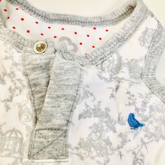 MBaby Toile One Piece Romper 3 months - NWOT - Picture 2 of 4